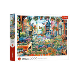 PUZZLE 2000 Kwiaciarnia w Amsterdamie 27128