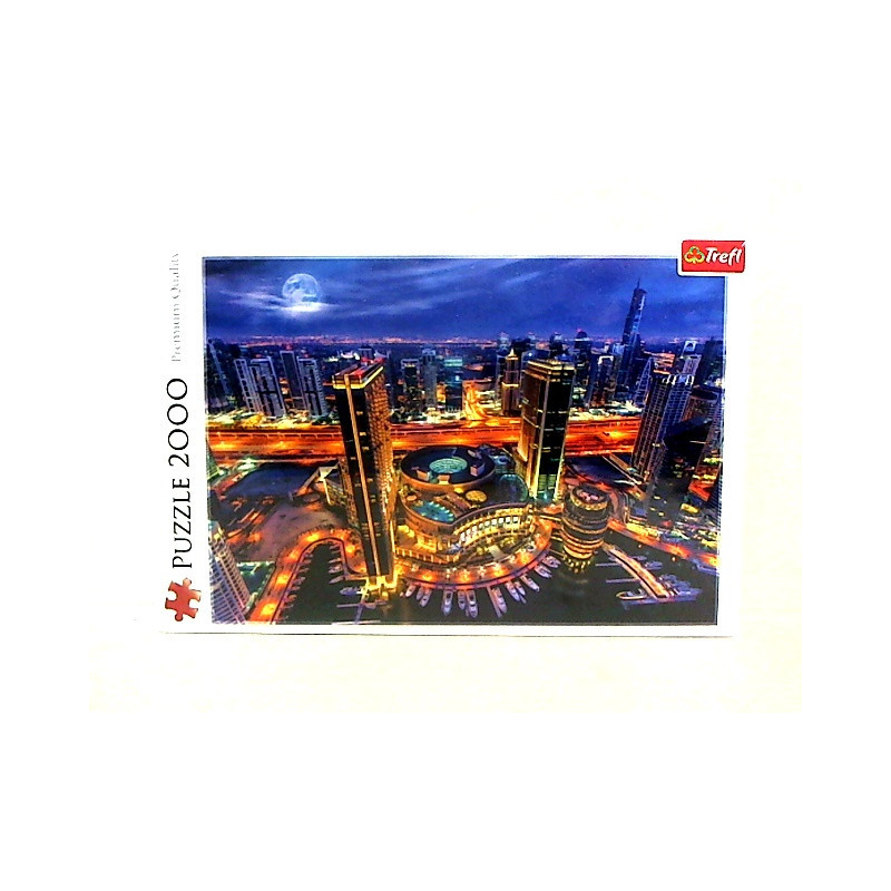 PUZZLE 2000 Światła Dubaju 27094