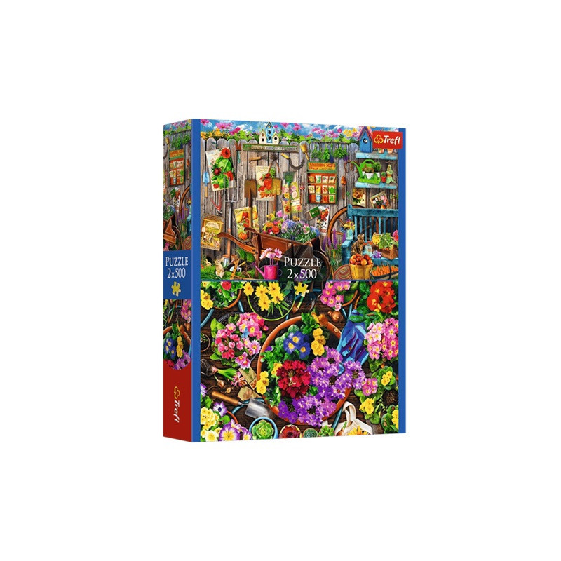 PUZZLE 2x500 Prace w ogrodzie 37529