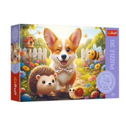 PUZZLE 30 Dzień z Corgim 18347