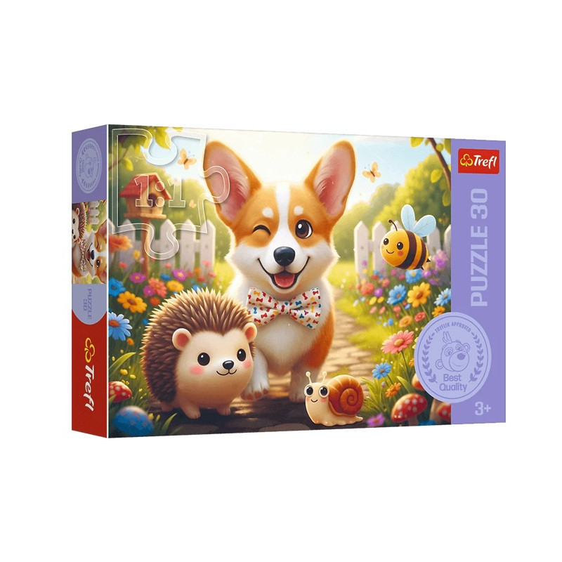 PUZZLE 30 Dzień z Corgim 18347