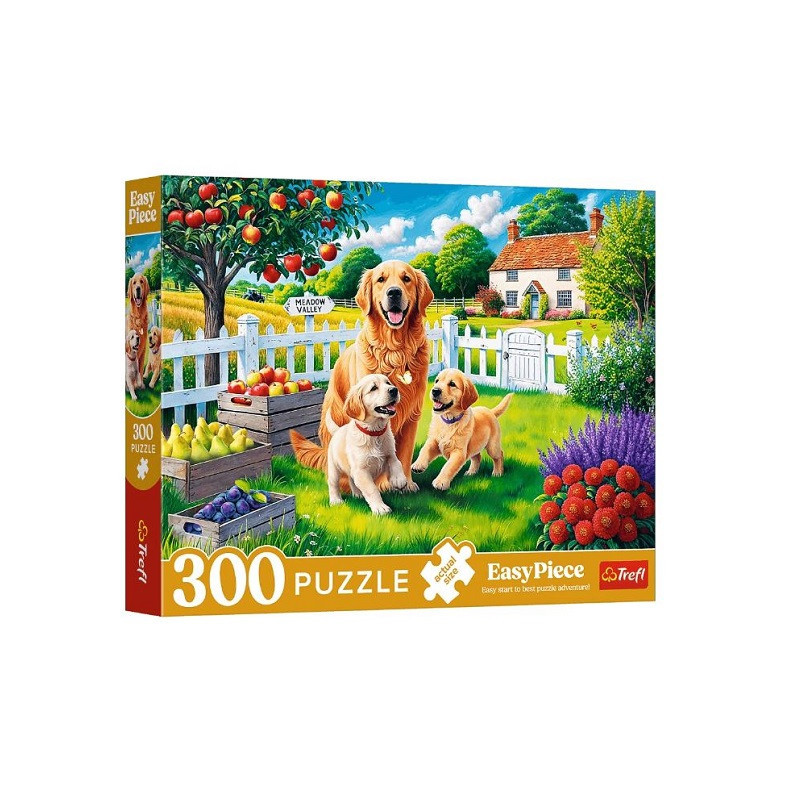 PUZZLE 300 Easy Piece Pieski na wsi 23101