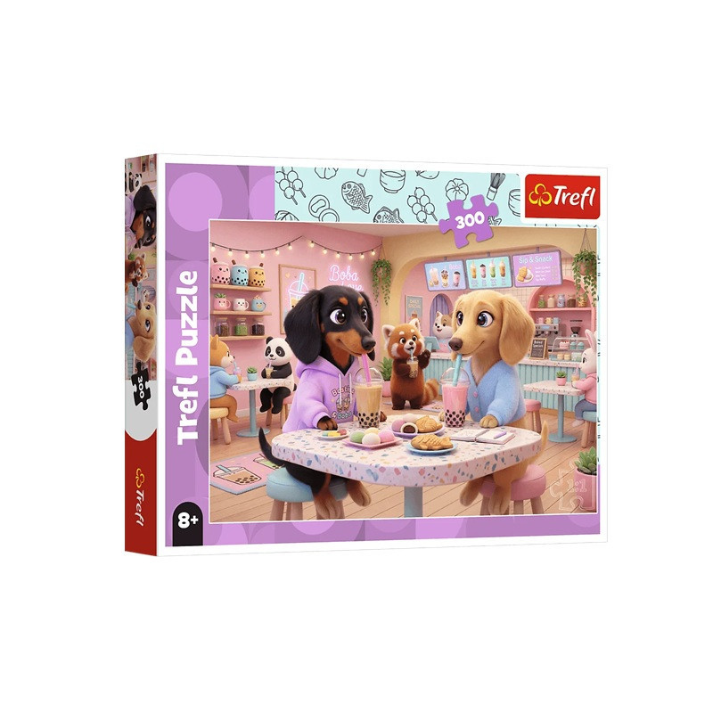 PUZZLE 300 Jamniki w kawiarni 23050
