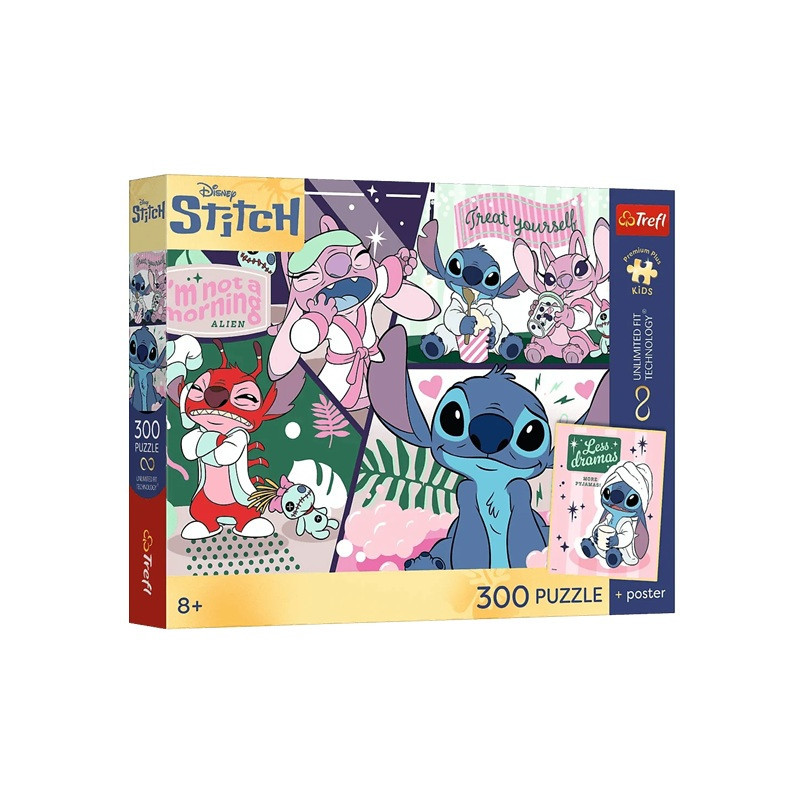PUZZLE 300 PremPlus Kids Kosmicz.duet Stitch 23048