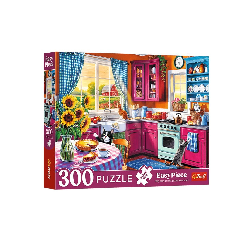 PUZZLE 300 Senior EasyPiece Poranek w kuchni 23102