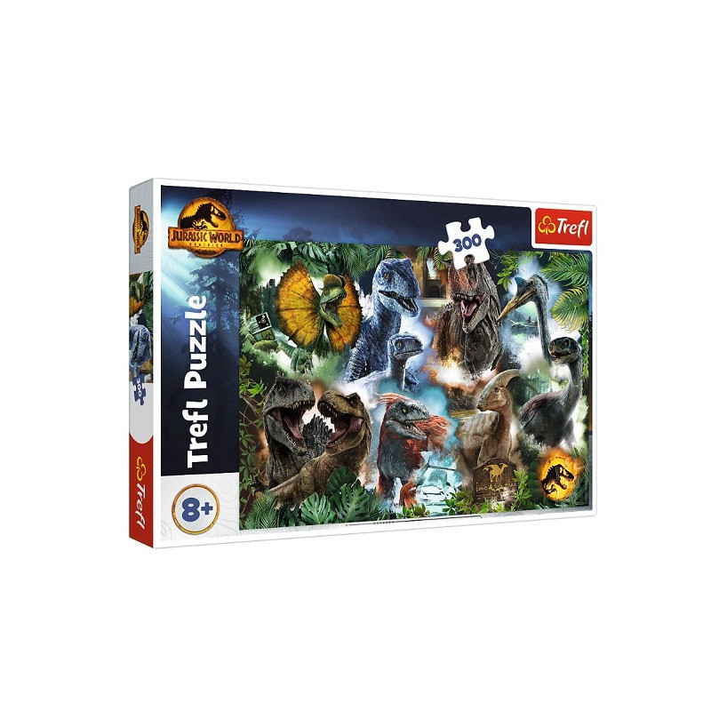 PUZZLE 300 Ulubione dinozaury /JurassicWorld 23013