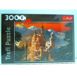 PUZZLE 3000 Zimowy Zamek Neuschwanstein 33025