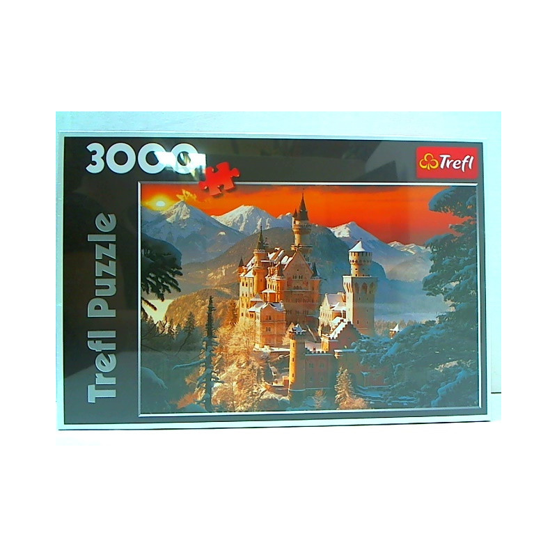 PUZZLE 3000 Zimowy Zamek Neuschwanstein 33025
