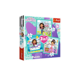 PUZZLE 3w1 Aktywności Gabi 34871