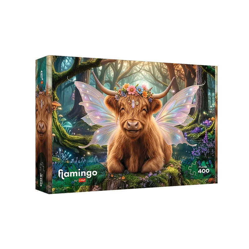 PUZZLE 400 FlamingoByTrefl Leśna opiek.snów 11210