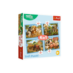 PUZZLE 4w1 Rodzinny spacer 34692