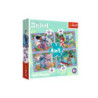 PUZZLE 4w1 Szalony dzień Lilo_Stitch 34633