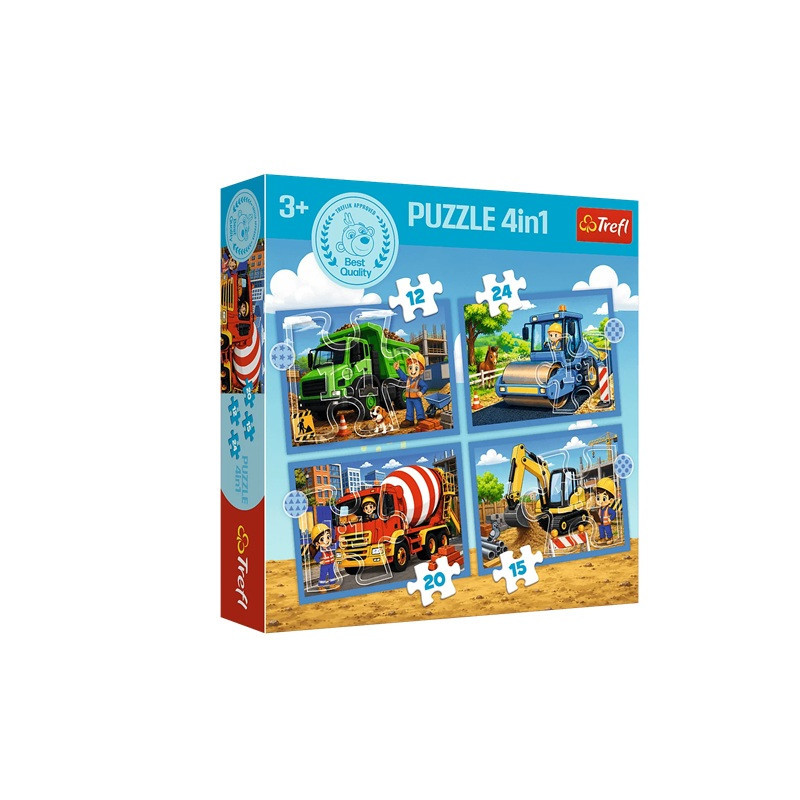 PUZZLE 4w1 Wakacyjny klimat 34689