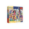 PUZZLE 4x88 PremPlus Kids Kosmiczny Stitch 34699