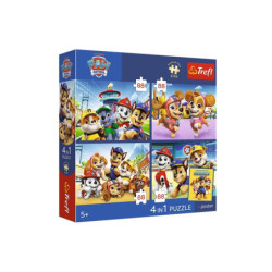 PUZZLE 4x88 PremPlus Kids Psia straż 34693