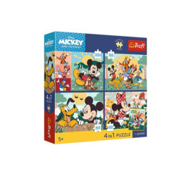 PUZZLE 4x88 PremPlus Kids Razem z przyjaciół.34706