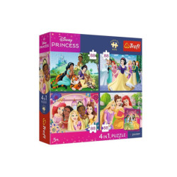 PUZZLE 4x88 PremPlus Kids Romantyczne księżn.34700