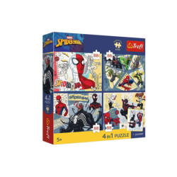 PUZZLE 4x88 PremPlus Kids Sieć zabawy 34705