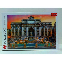 PUZZLE 500 Fontanna di Trevi, Rzym 37292