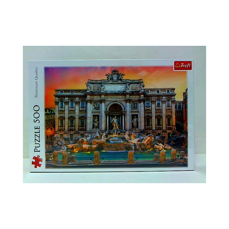PUZZLE 500 Fontanna di Trevi, Rzym 37292