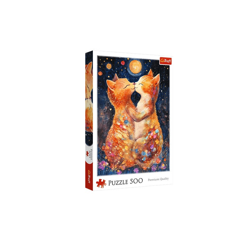 PUZZLE 500 Pocałunek w świetle księżyca 37546