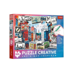 PUZZLE 500 Pozdrowienia z Londynu 37563