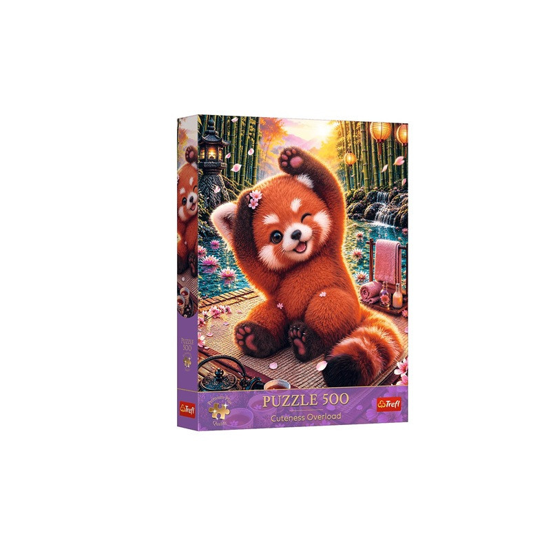 PUZZLE 500 PremPlus CutenOver.Czaruj.czerw.p.37644