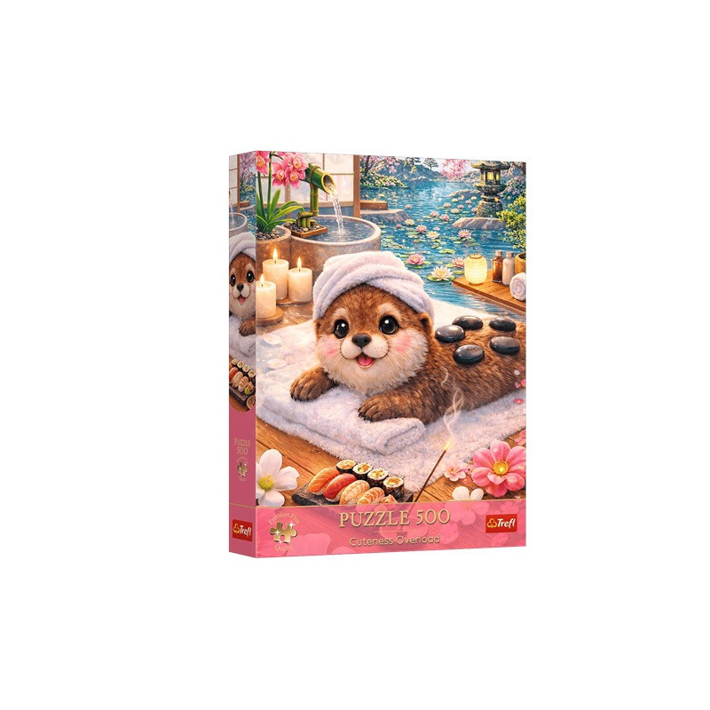 PUZZLE 500 PremPlus CutenOver.UroczaWydra 37643