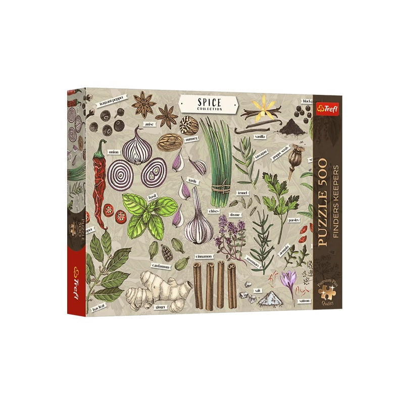 PUZZLE 500 PremPlus FindersKeepers Przyprawy 37610