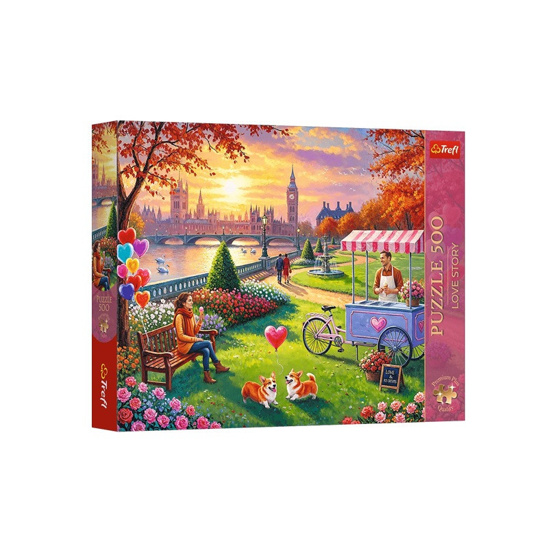 PUZZLE 500 PremPlus LoveStory Romant.Londyn 37620