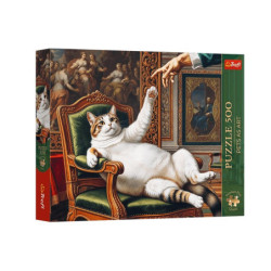 PUZZLE 500 PremPlus PetsAsArt Jego pusz.wys..37627
