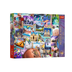 PUZZLE 500 PremPlus TeaTime Wspomn.z podróży 37616