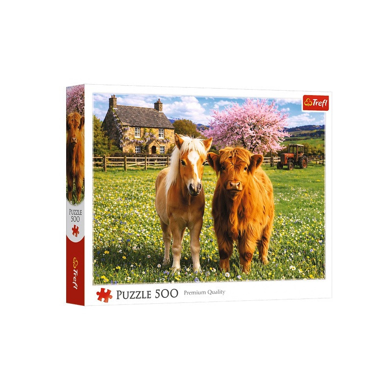 PUZZLE 500 Przyjaciele na farmie 37570