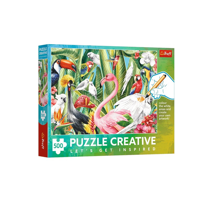 PUZZLE 500 Rajskie Ptaki 37564