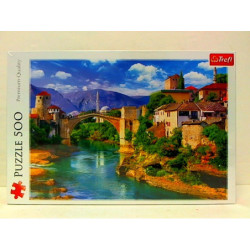 PUZZLE 500 Stary most w Mostarze,Bośnia i H..37333