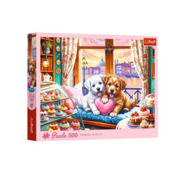 PUZZLE 500 Szczenięca miłość 37554