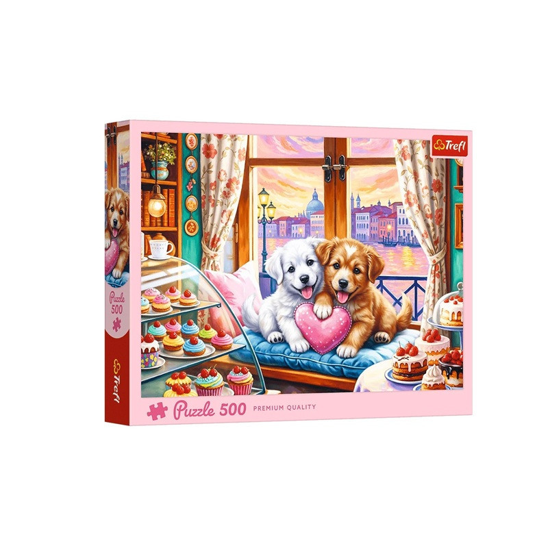 PUZZLE 500 Szczenięca miłość 37554