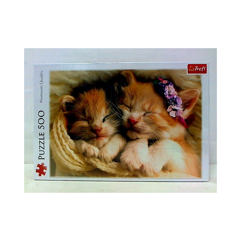 PUZZLE 500 Śpiące kotki 37271