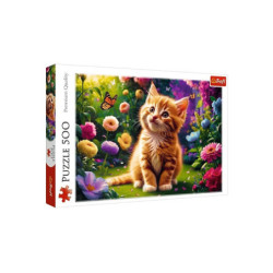 PUZZLE 500 Uroczy kotek 37525