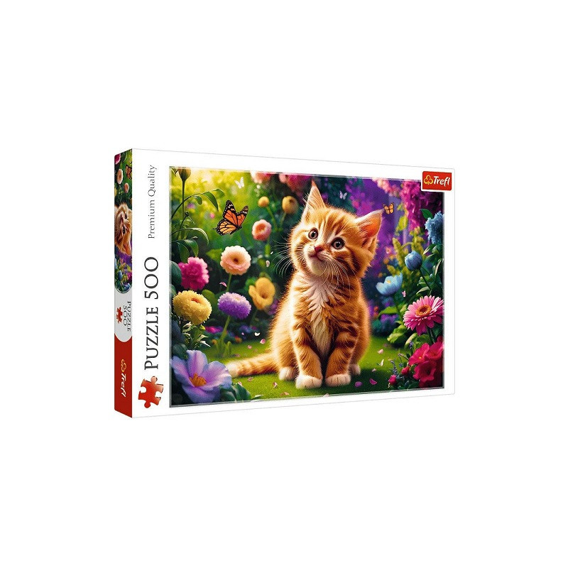 PUZZLE 500 Uroczy kotek 37525