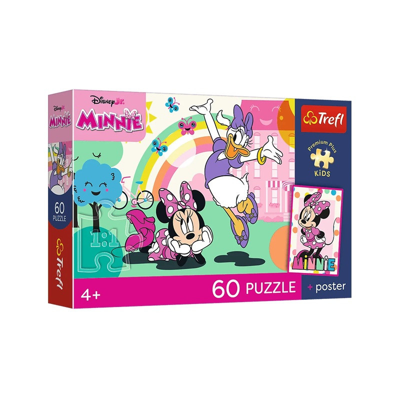PUZZLE 60 PremPlus Kids Uśmiech Minnie 17428