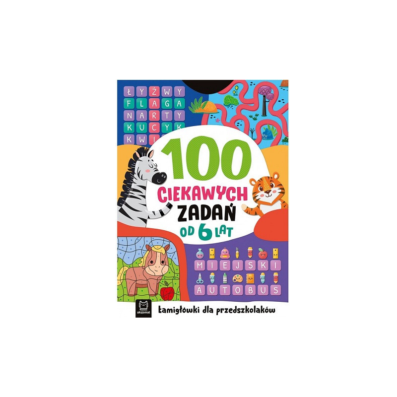 100 ciekawych zadań Łamigłówki d/przedszk.6+ 38597