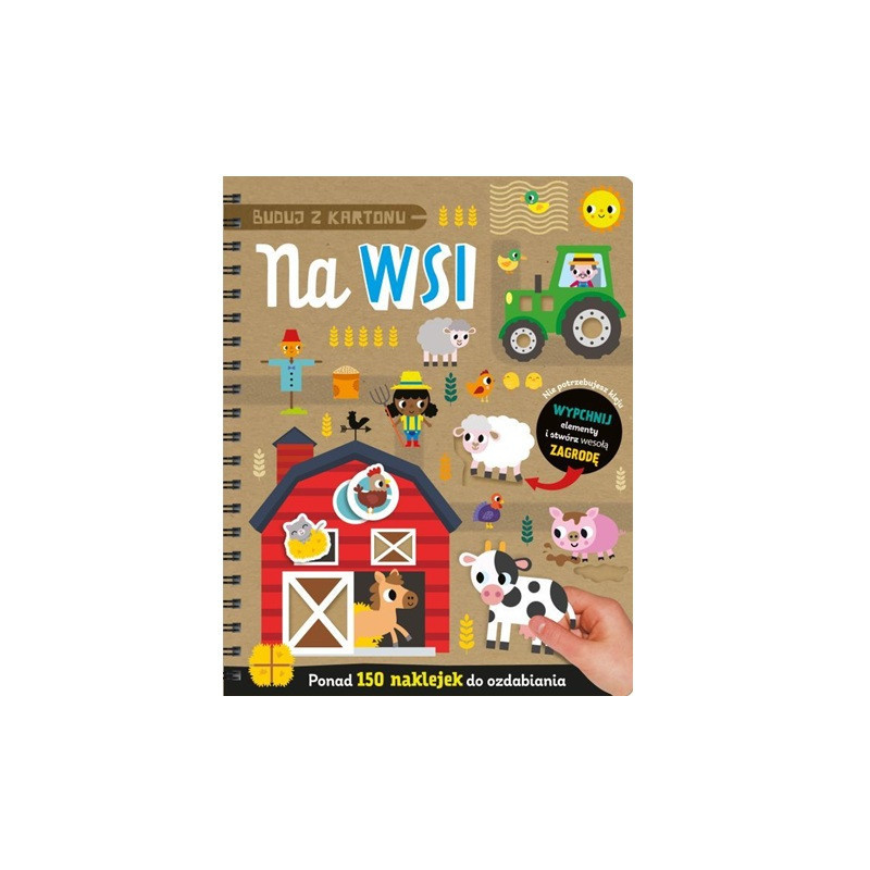 Buduj z kartonu Na wsi 17325