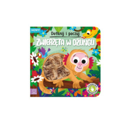 Dotknij i poczuj Zwierzęta w dżungli książ...40195