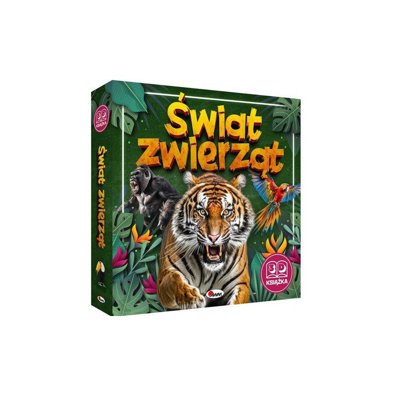 Książka 3D Świat zwierząt 17417