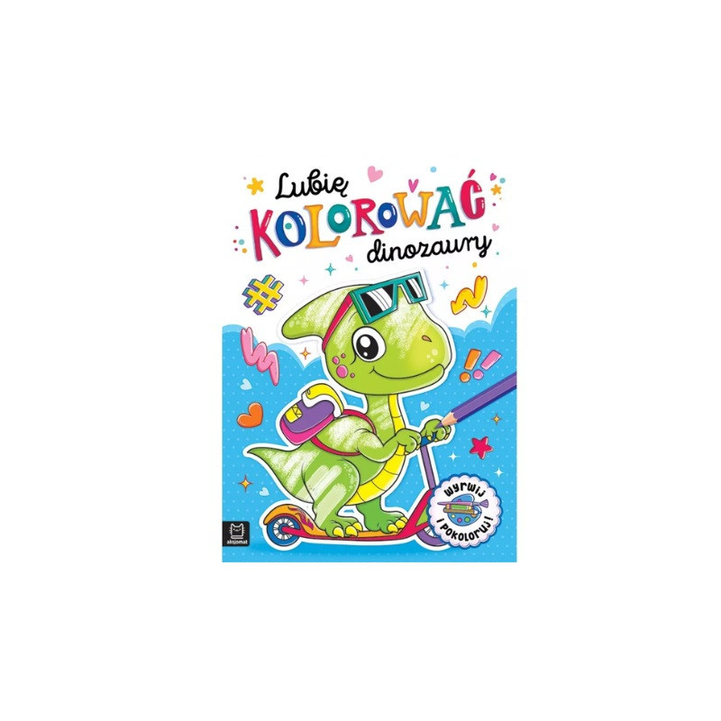 Lubię kolorować dinozaury 39877