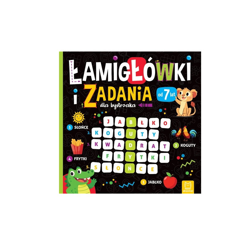 Łamigłówki i zadania dla bystrzaka od 7lat 39594
