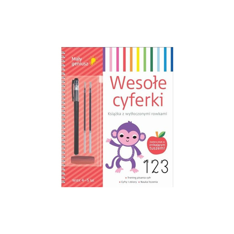 Mały geniusz Wesołe cyferki 15963