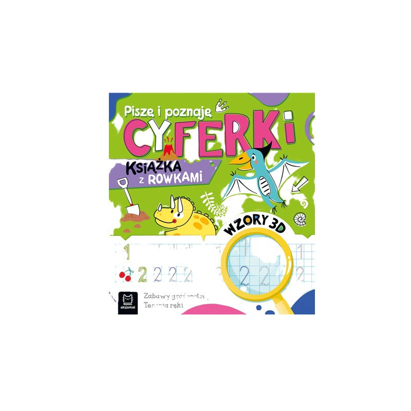 Piszę i poznaję Cyferki Książka z rowkami 40744