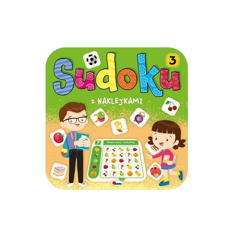 Sudoku z naklejkami 3 15314